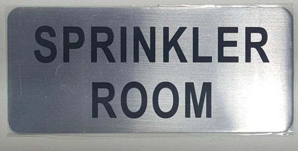 SPRINKLER ROOM SIGN