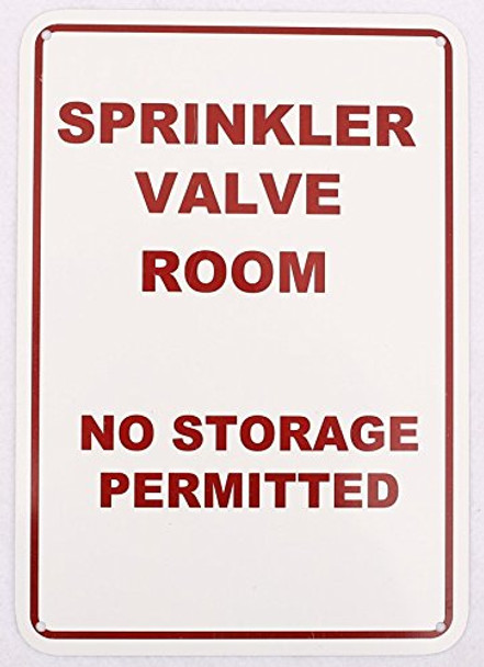 SPRINKLER VALVE ROOM