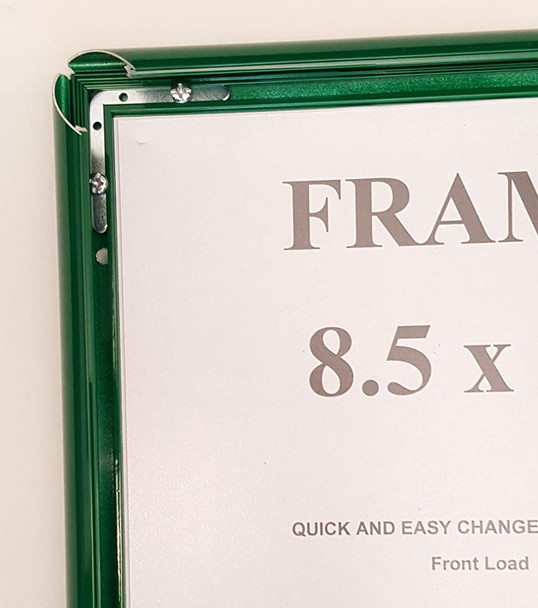 Green Snap Poster Frame/Picture Frame/Notice Frame Front Load Easy Open Snap Frame