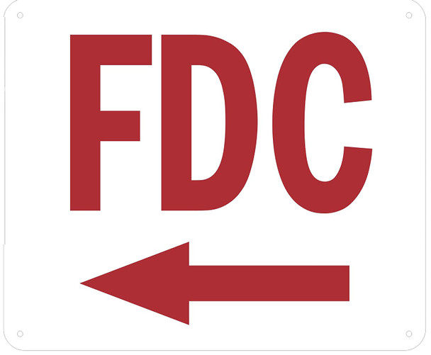 FDC Arrow Left Sign