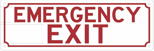 Emergency EXIT Sign