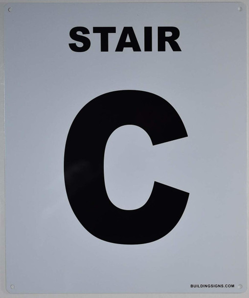 Stair C Sign-Grand Canyon Line