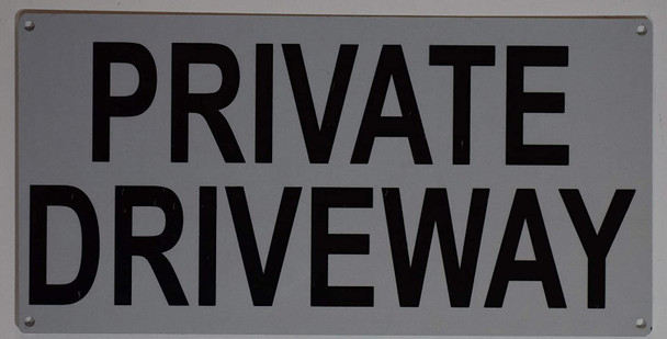 Private Driveway Sign