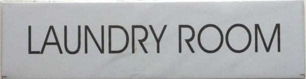 LAUNDRY ROOM SIGN - PURE WHITE