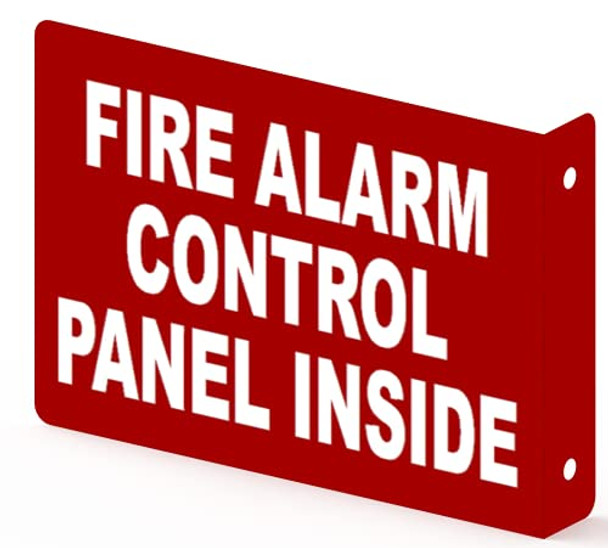 FIRE Alarm Control Panel Inside Projection Sign-FACP Inside 3D Sign