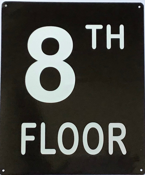 8TH FLOOR SIGN