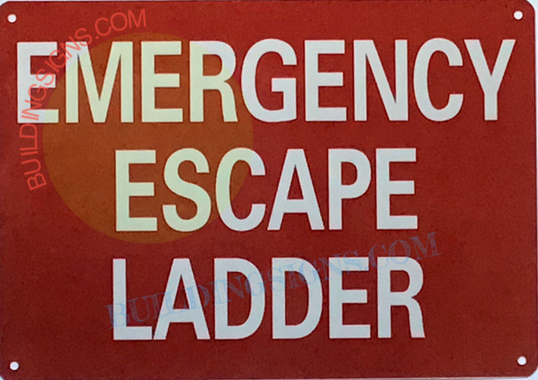 EMERGENCY ESCAPE LADDER