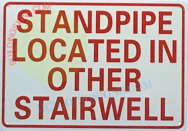 STANDPIPE LOCATED IN OTHER STAIRWELL