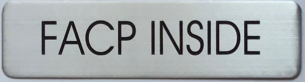 FACP INSIDE SIGN