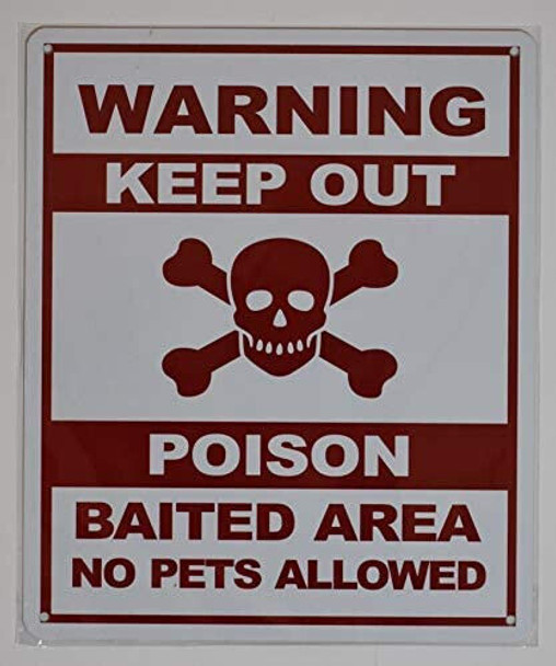WARNING KEEP OUT POISON