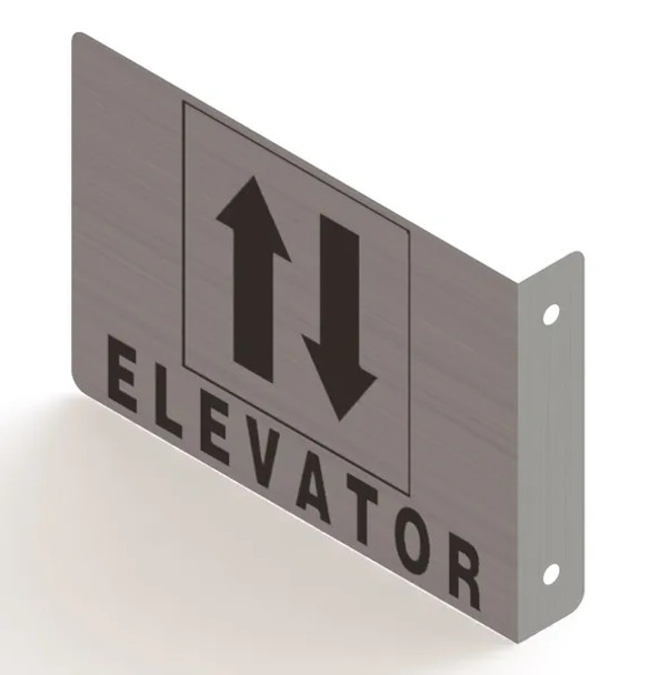 elevator 3d sign