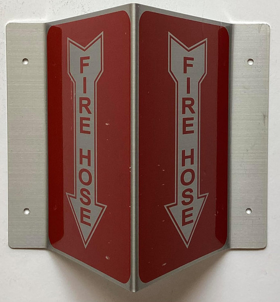 Corridor Fire hose Signage-Fire hose Hallway Signage -le couloir Line