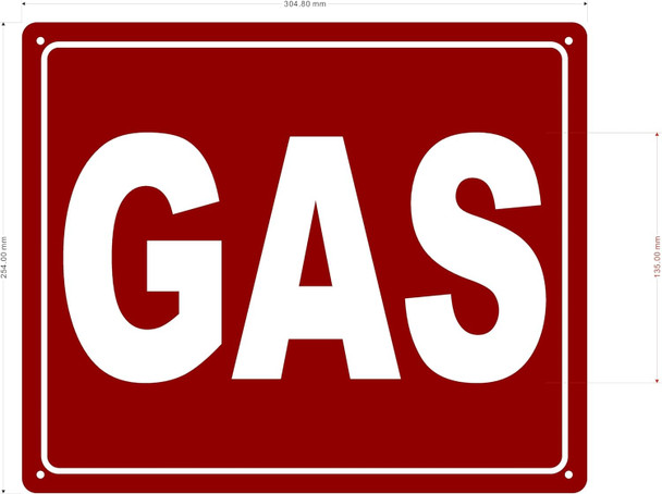 Signage  GAS