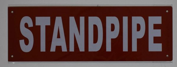 STANDPIPE SIGN
