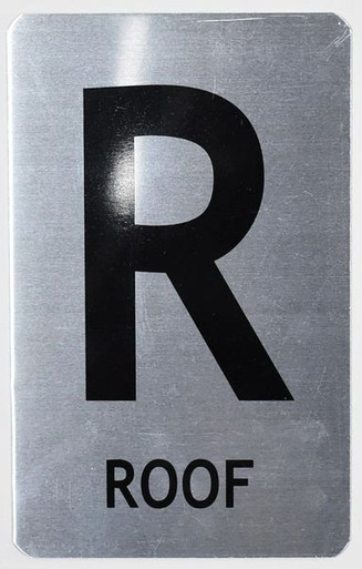 Roof Sign R ROOF Sign