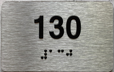 Apartment number 130 sign -Unit Number 130 sign / Suite 130 sign ...