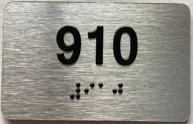Apartment number 910 sign -Unit Number 910 sign / Suite 910 sign ...