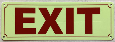EXIT SIGN,4X12 GID