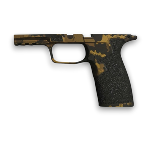 cerakote hand stipple p365 x-macro grip module bronze multicam