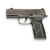 cerakote laser stipple p365 hybrid grip module sniper grey