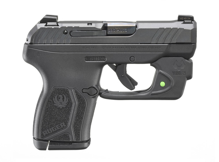 RUGER LCP MAX - W/VERIDIAN GRN LASER - .380 ACP
