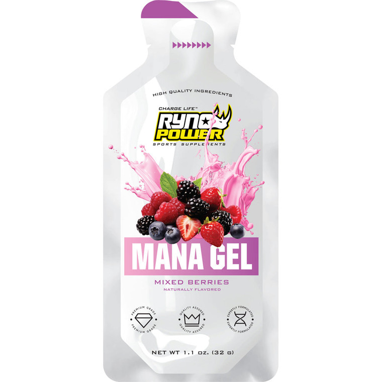 Ryno Power Mana Performance Gel - Mixed Berries