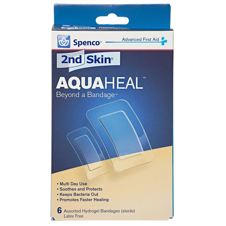 Spenco 2nd Skin Aqua Heal Hydrogel Bandages
