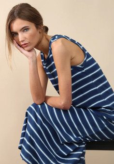 Dylan stripe knit tank dress