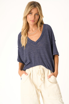 Oh Girl Raw Edge Tee