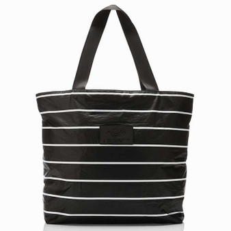 Pinstripe Day Tripper WH-BLK