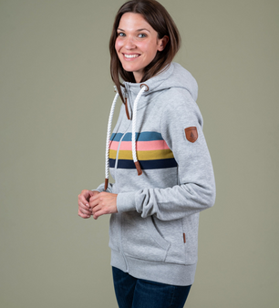 Seastar Hoodie - Hthr Grey