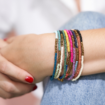 Sage Carded Bracelet Stack