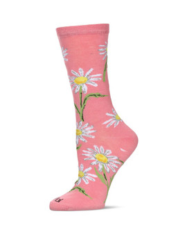 Daisy Bamboo Crew Sock