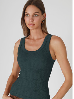 Reversible Lace Textured Tank Top