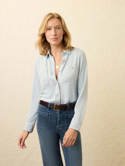 Legend Sweater Ice Blue Twill