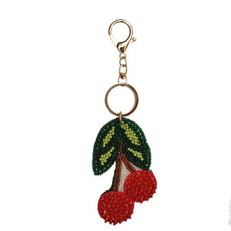 Beaded Charm - Cherries