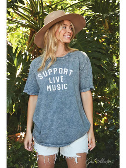 Support Live Music Tee
