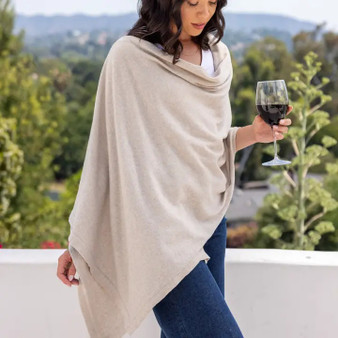 Dreamsoft Organic Cotton Travel Scarf - Solid