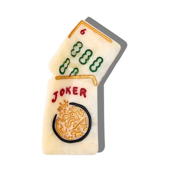 Solar Eclipse Mini Mahjong Hair Clip