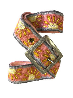 Tey-art coral daisy belt