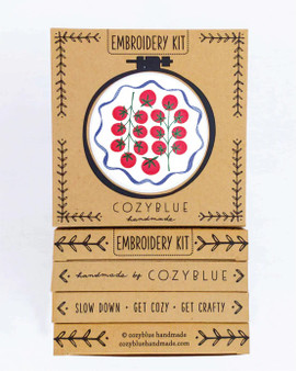 Embroidery Kit - Tomatoes