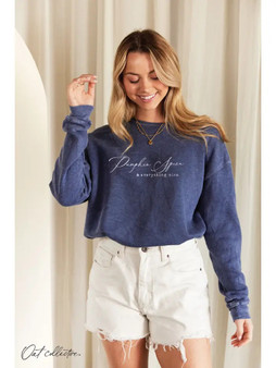 Pumpkin Spice and Everything Nice Sweatshirt Mineral
