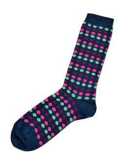Polka Dot Alpaca Socks