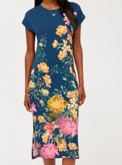 Janie Keyhole Tee Dress - Ballardi