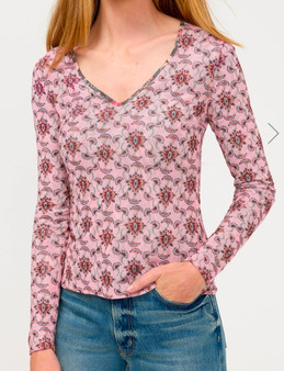 Johnny Was Reversible Mesh Shirt