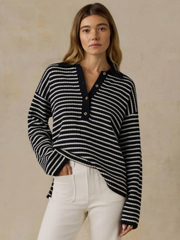 Miramar Linen Relaxed Polo