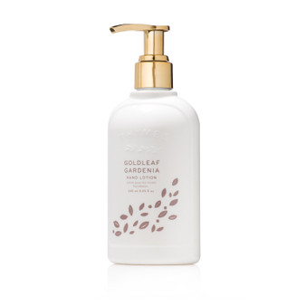 Goldleaf Gardenia hand lotion by the Thymes