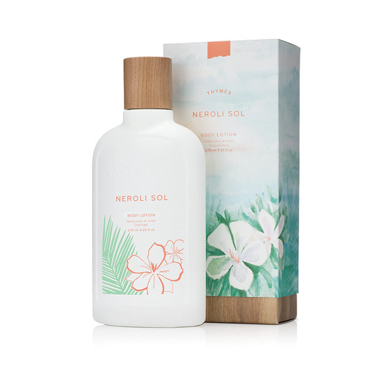 A day near the sea with the added benefit of maximum skin hydration.  Neroli Sol by the Thymes