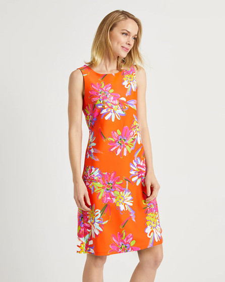 Beth Dress - Impressionist Floral 