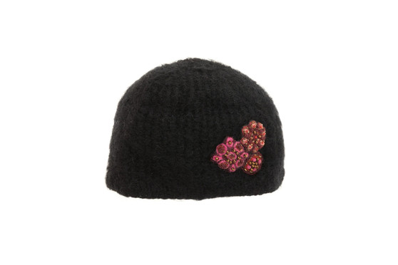 French Knot Brooches Hat